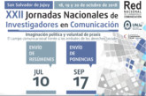 Primera Circular de las Jornadas 2018